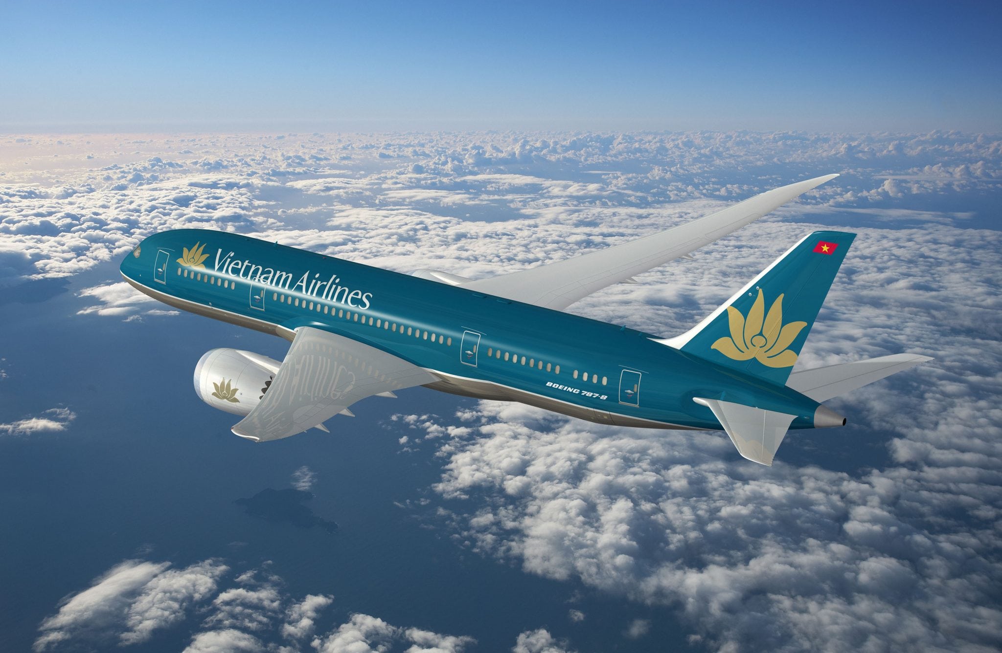 Vietnam Airlines Boeing 787 Dreamliner, rendering