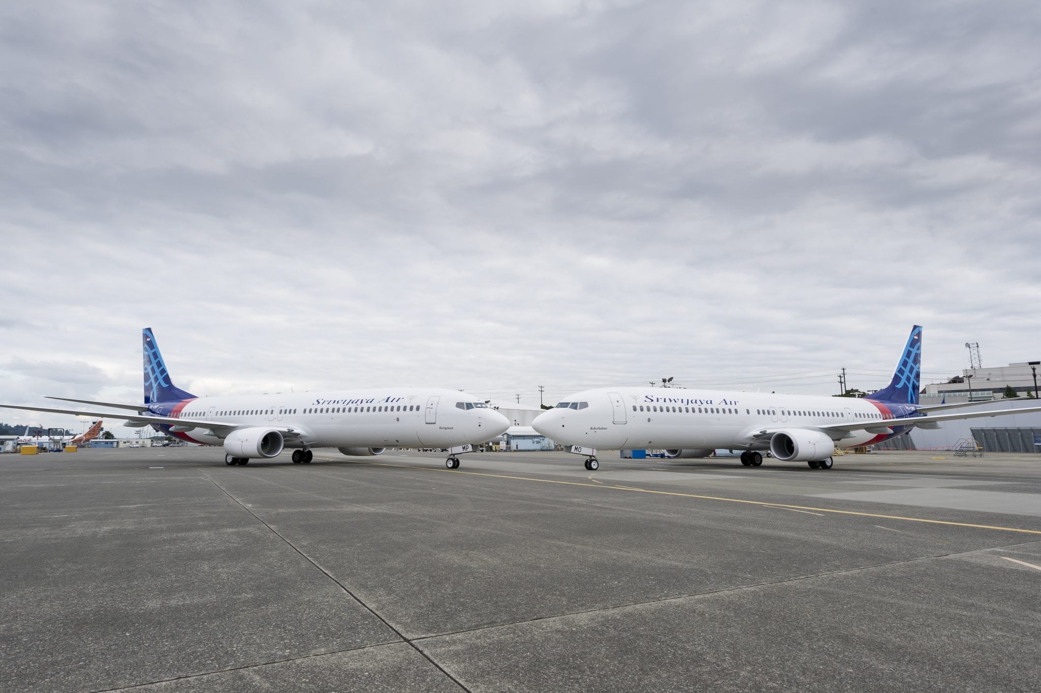 Sriwijaya’s new Boeing 737 aircraft