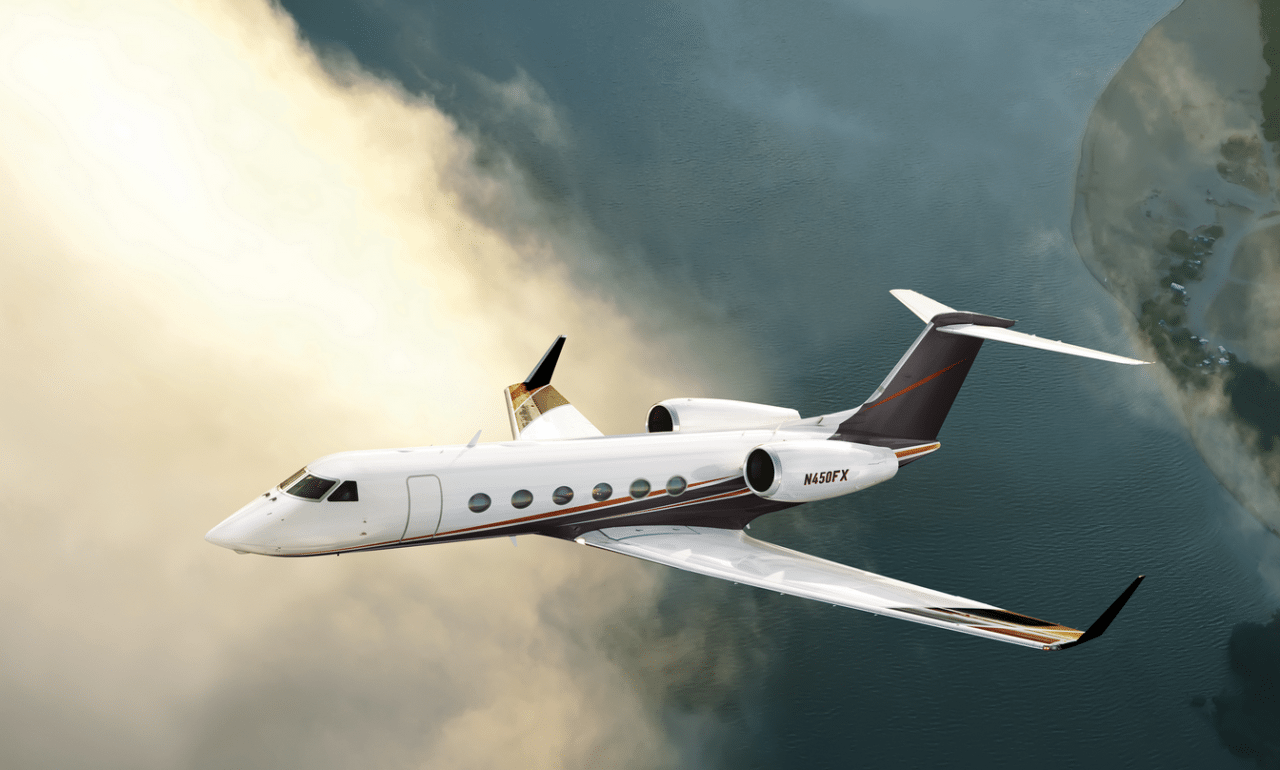 Gulfstream G450, rendering