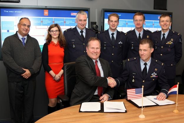  Honeywell, Netherlands Air Force sign framework agreement