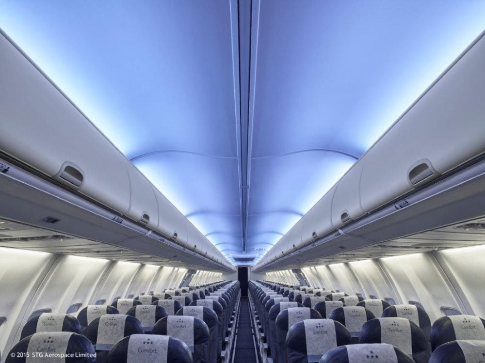 Holistic lighting aboard the Dreamjet, La Compagnie Boeing 757-200