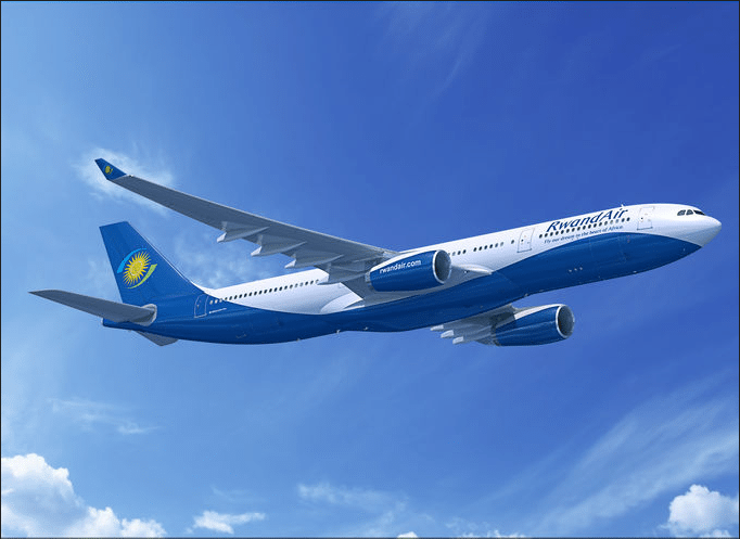 Rwandair Airbus A330, rendering