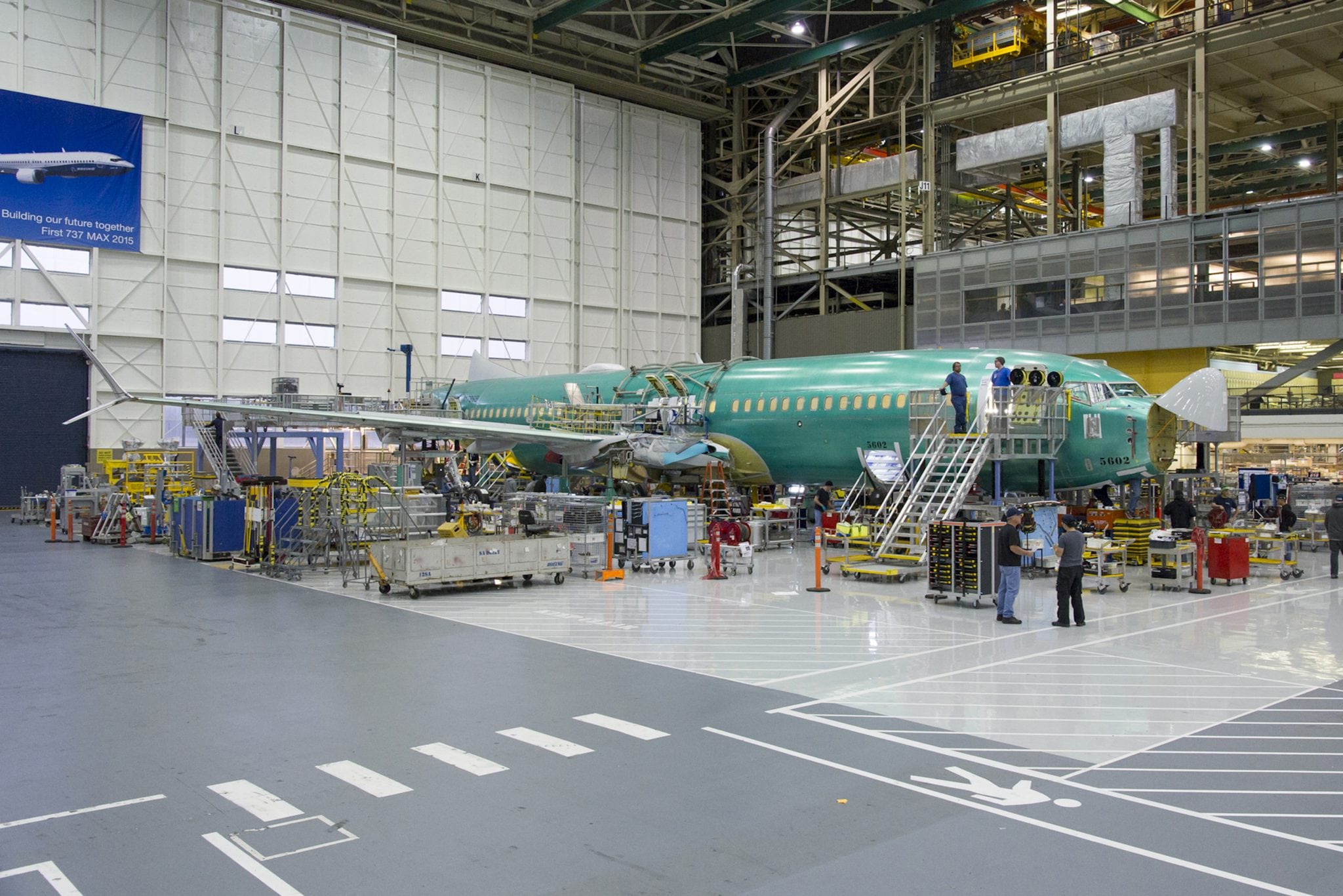 Boeing 737 MAX 8 assembly