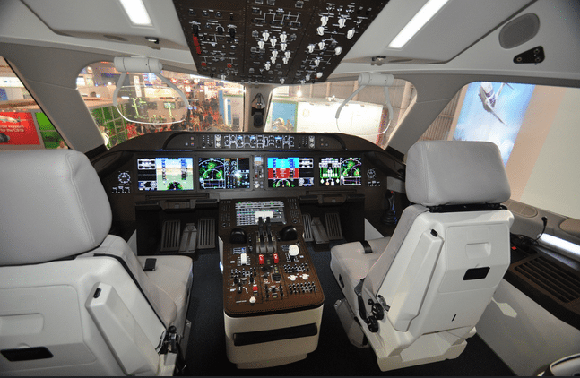 C919 cockpit. Photo: GE Communications