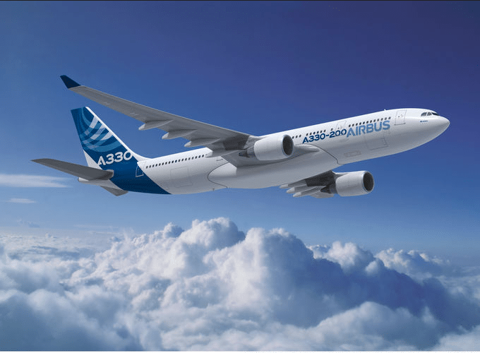 Artist rendering of Airbus’ A330-200 new 242-ton Maximum Take-Off Weight variant recently certified by EASA