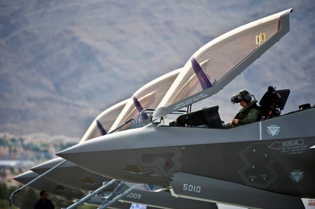 A-Variant (CTOL) LRIP F-35 aircraft