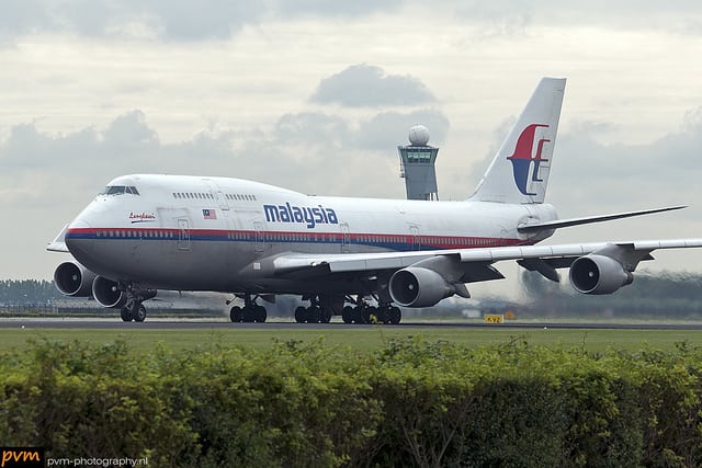 Malaysia Airlines flight