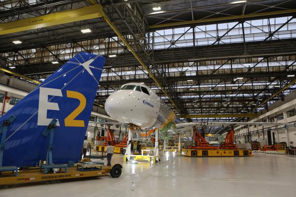 Embraer topped last year’s commercial airplane deliveries to post a steady fourth quarter