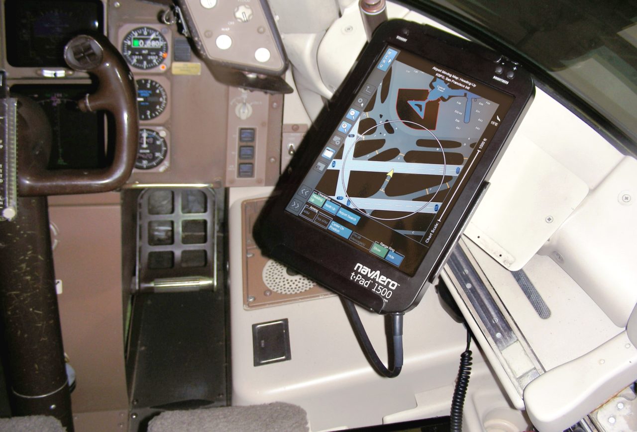 EFB in cockpit