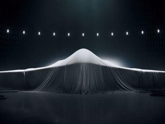 Veiled Northrop Grumman LSR-B Bomber