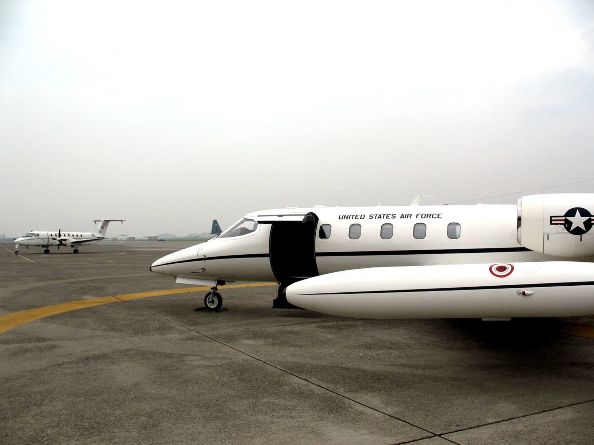 C-21A aircraft