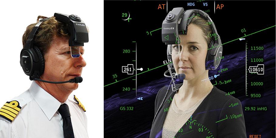 Thales TopMax head-worn display for the business aviation market