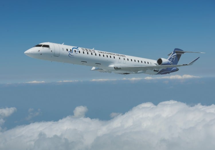 China Airlines CRJ900 jet