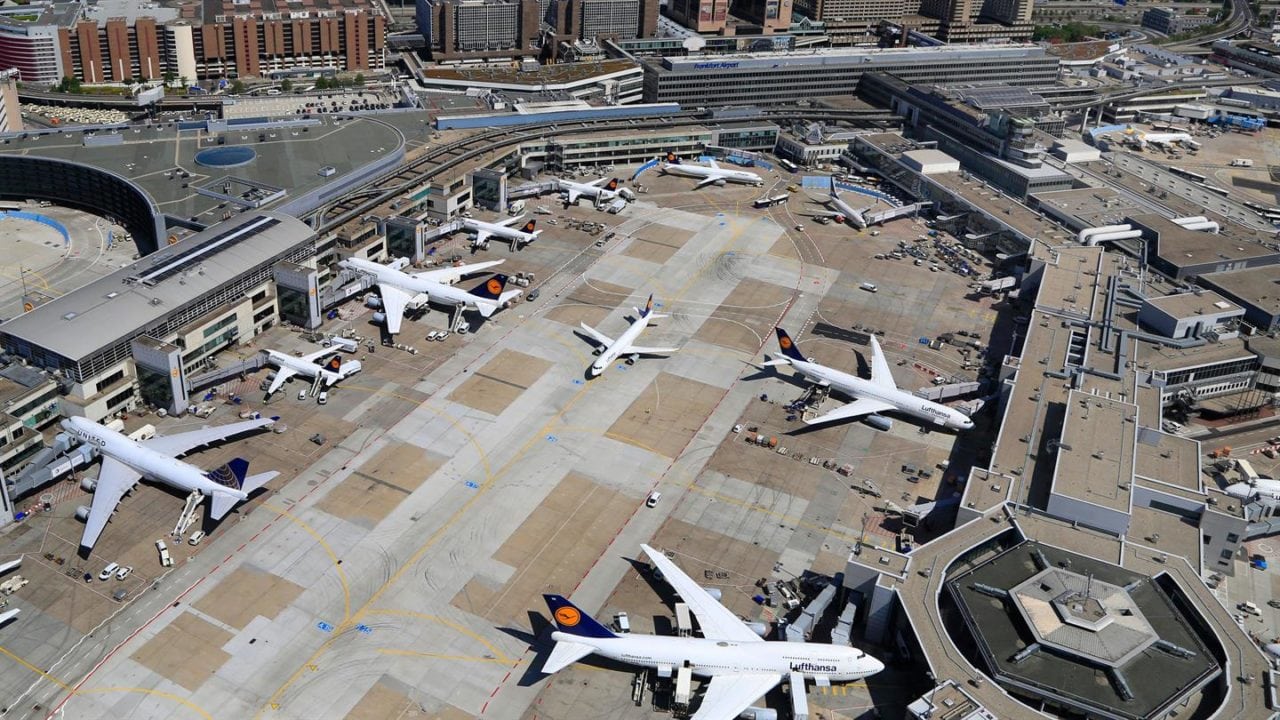 Frankfurt airport, Germany