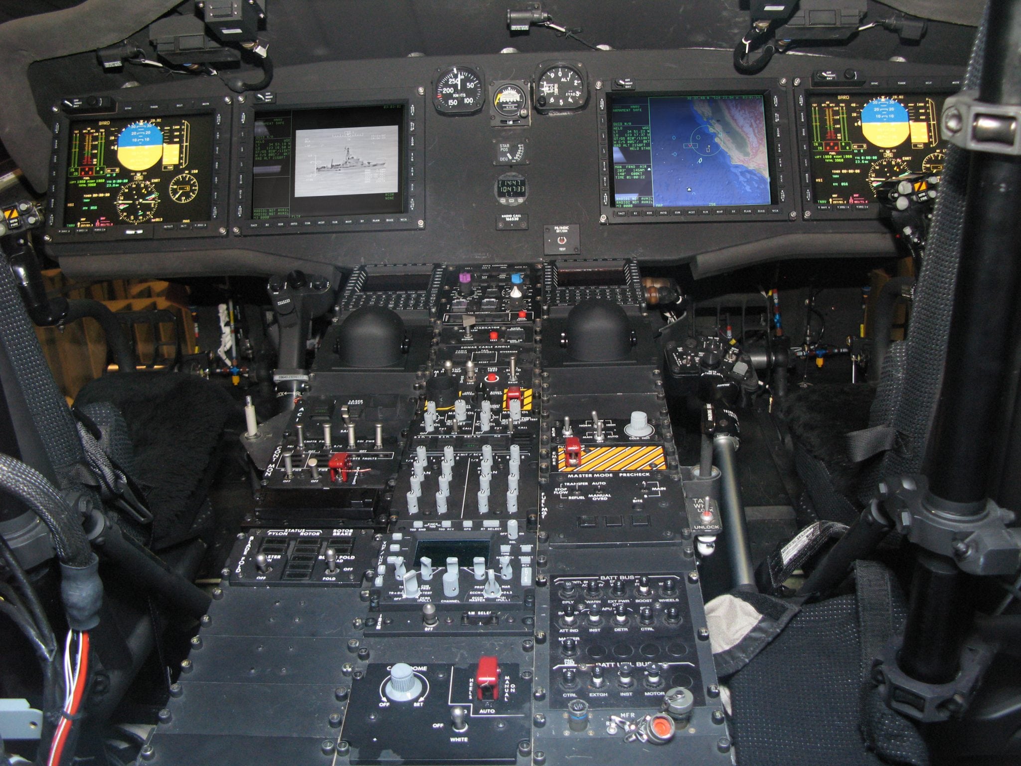 MH-60R cockpit