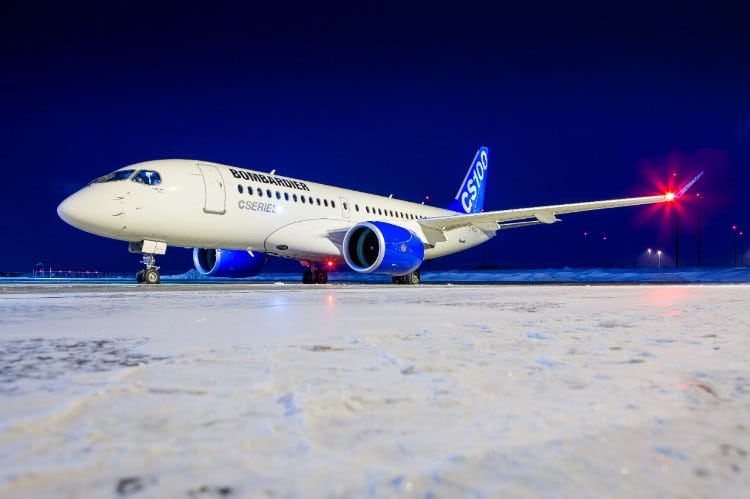 Bombardier’s CS100