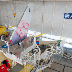 China Airlines' First A350 XWB Makes it to Final Assembly