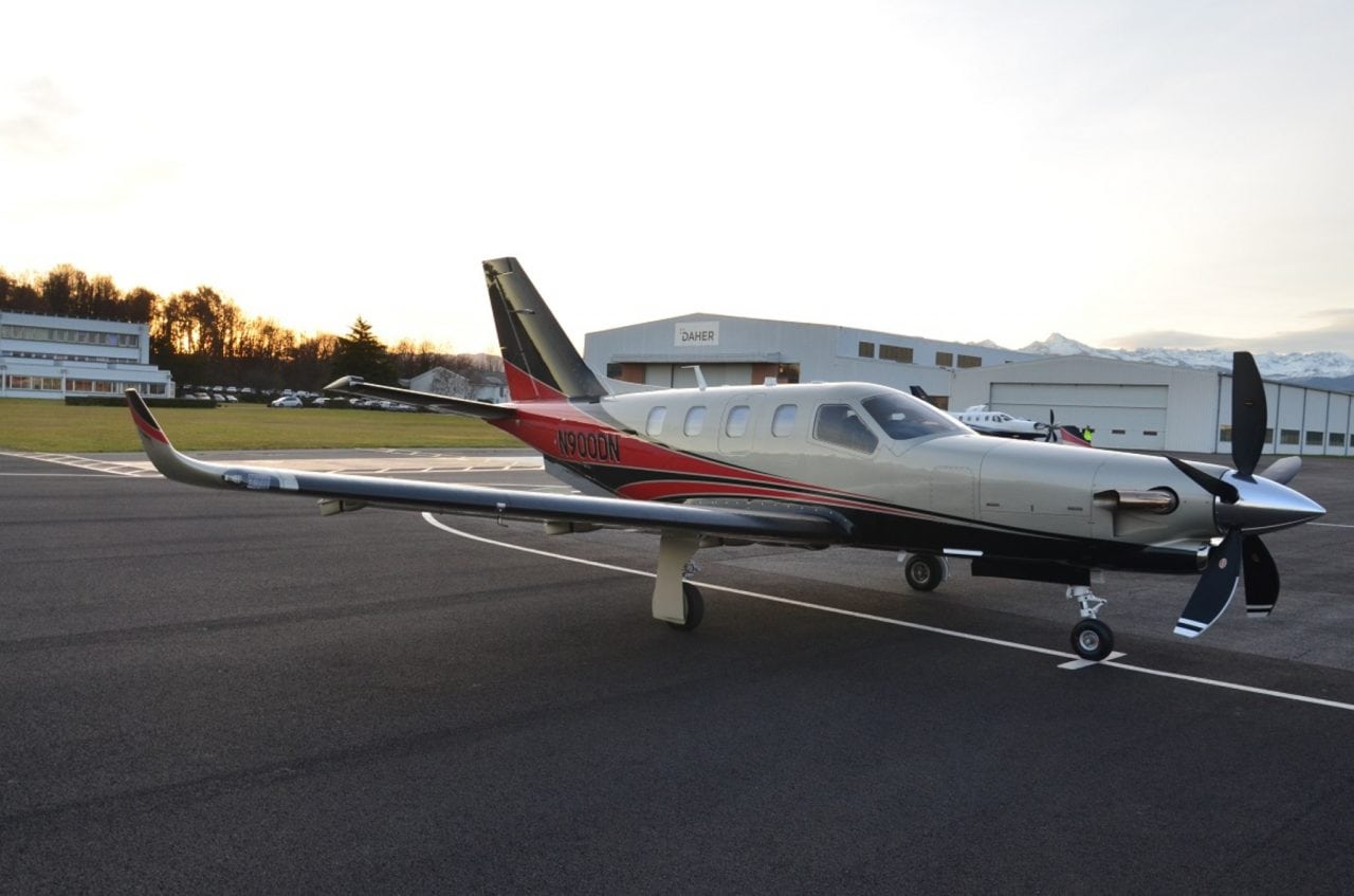 Daher’s TBM 900 aircraft