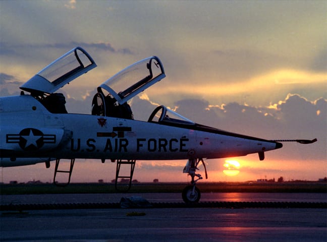 U.S. Air Force T-38 Talon trainer. Photo: Northrop Grumman