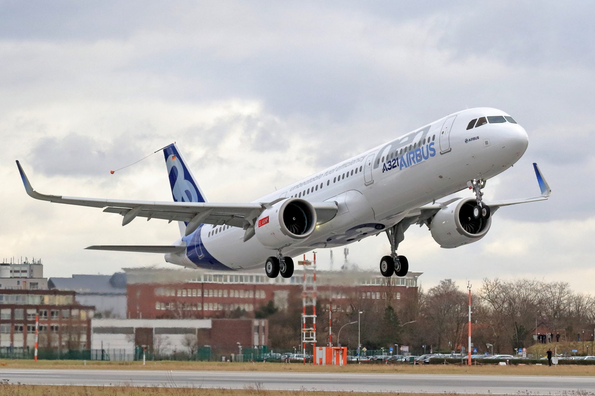 The maiden flight of Airbus’ first A320neo equipped with CFM International LEAP-1A engines, which was performed Feb. 9, 2016