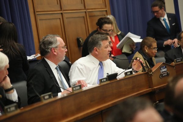 House Transportation and Infrastructure Committee during voting for the AIRR Act