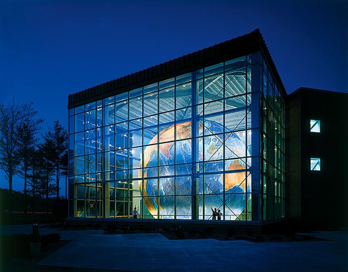 DeLorme headquarters in Yarmouth, Maine. Photo: Jeffrey Stevenson/DeLorme