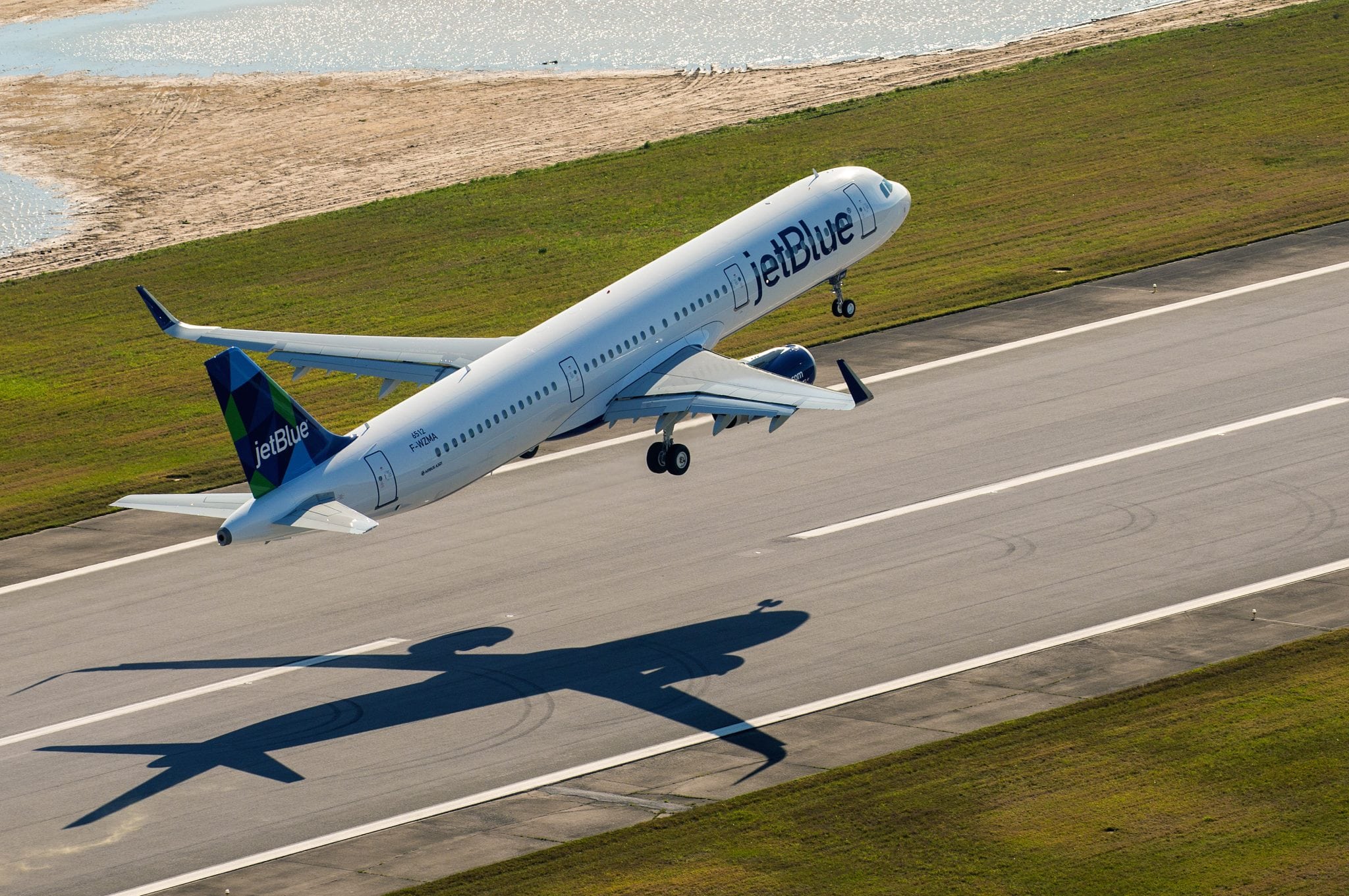 First US-built Airbus aircraft taking flight