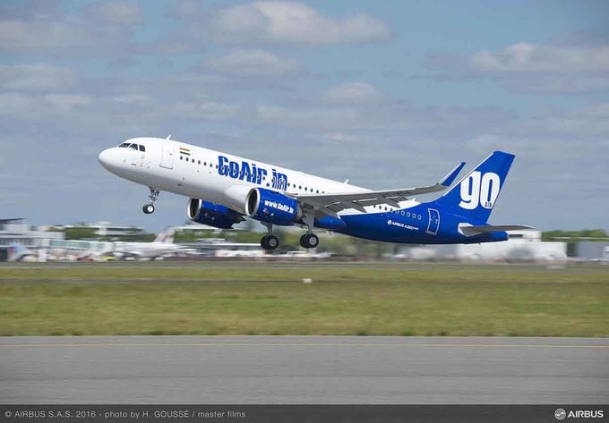 GoAir’s first A320neo