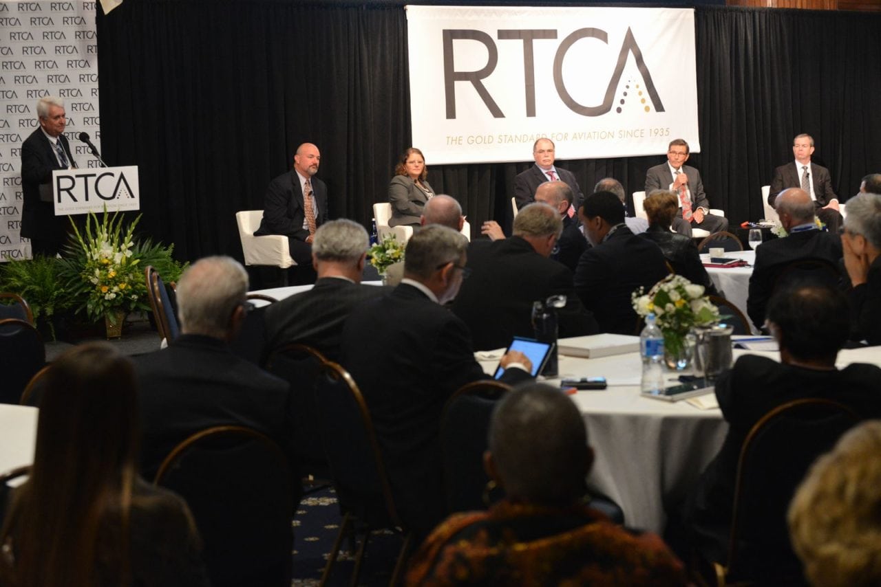 The 2016 annual RTCA 2016 Global Aviation Symposium opening panel