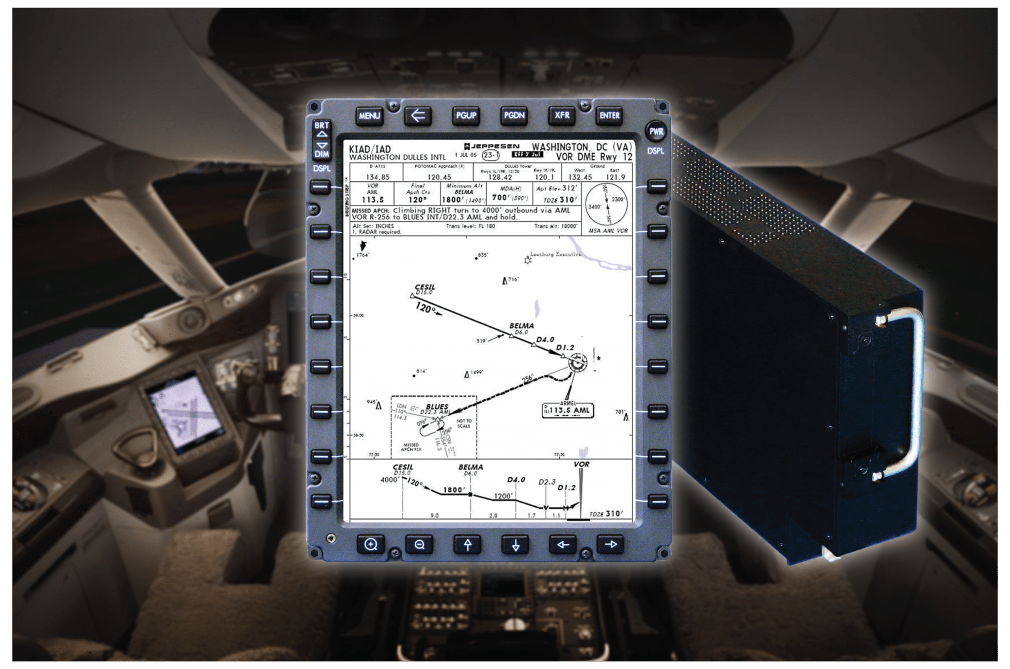 Astronautics Block Point Five (BP5) EFB