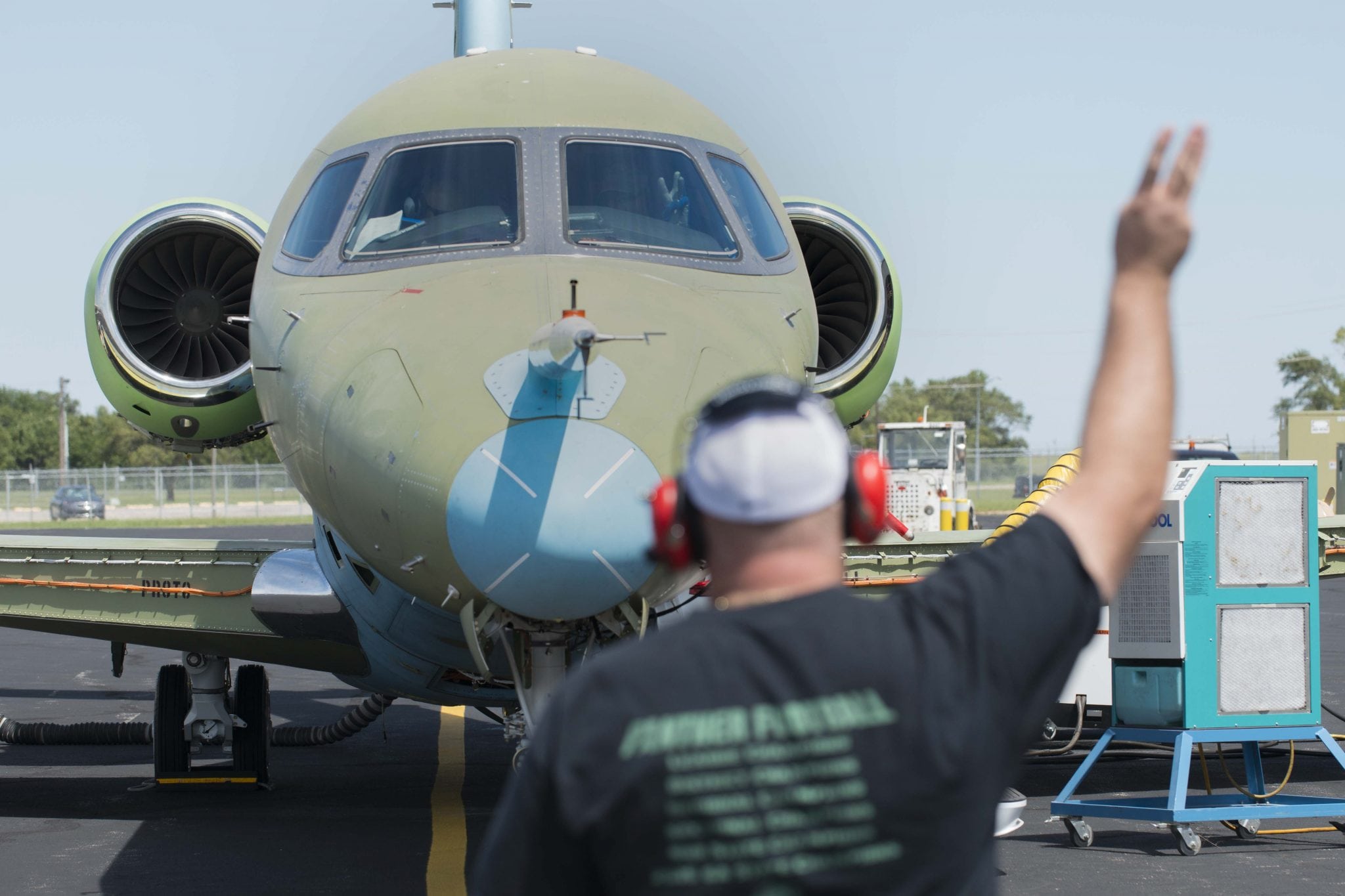 Citation Longitude Engine run test