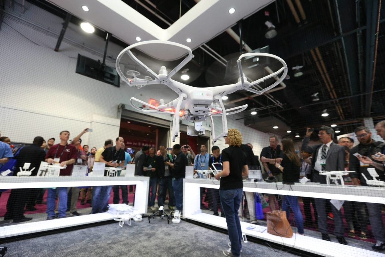 The DJI Phantom drone. Photo: DJI