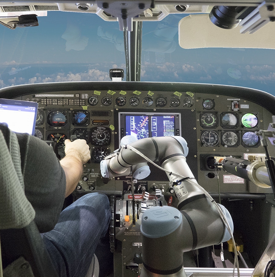 Aurora's Aircrew Labor In-Cockpit Automation System (ALIAS) program. Photo: Aurora Flight Sciences