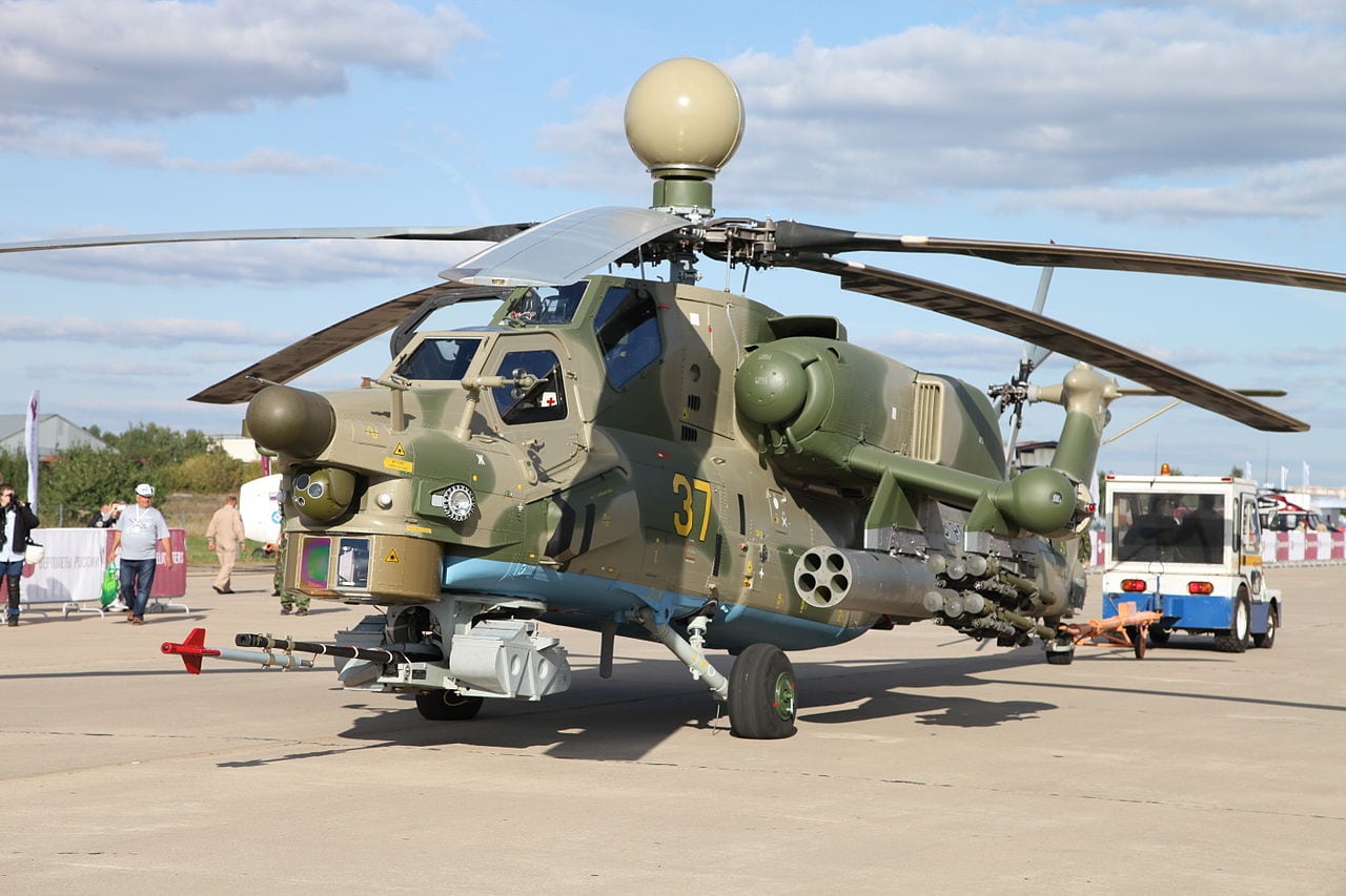 Prototype attack version of the Mi-28