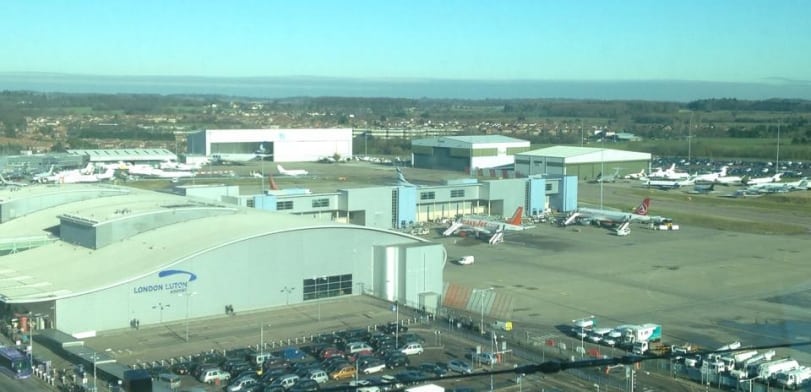 View from the London Luton control tower