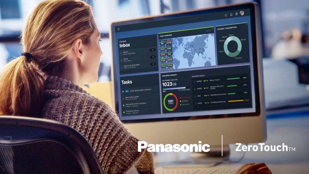 Customer using Panasonic Avionics ZeroTouch software