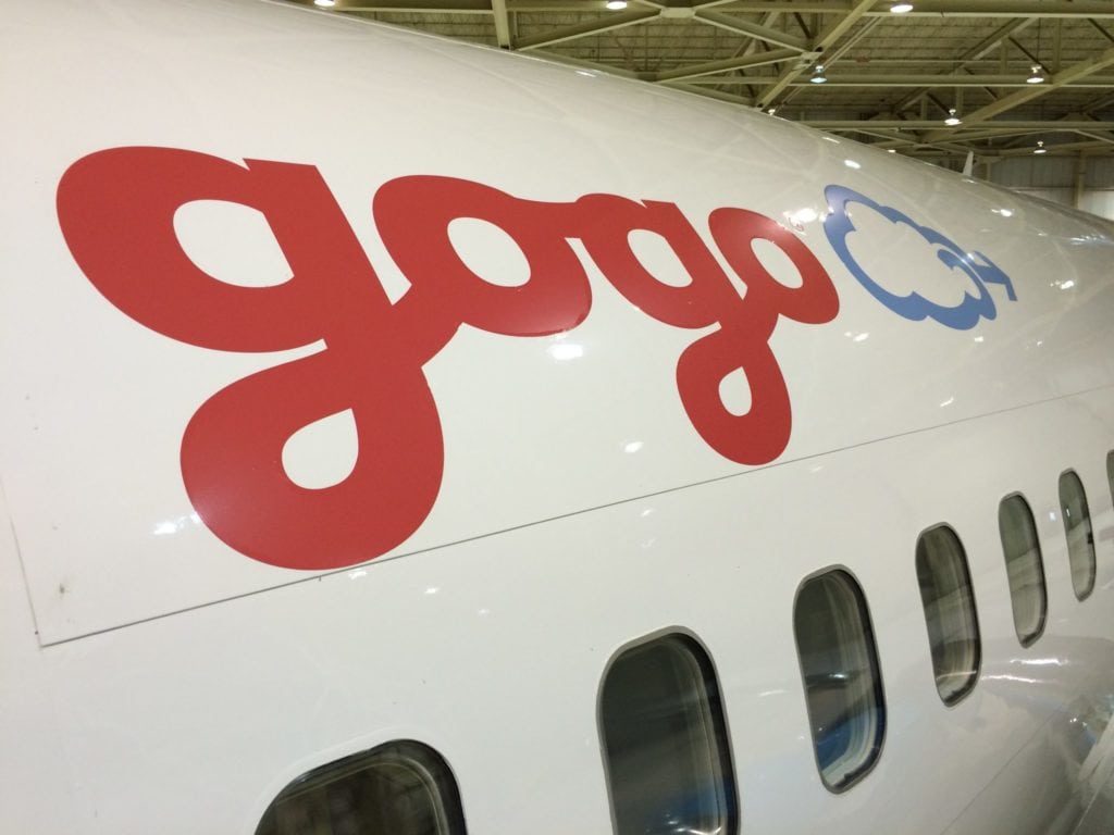 Gogo test aircraft. Photo: Gogo.