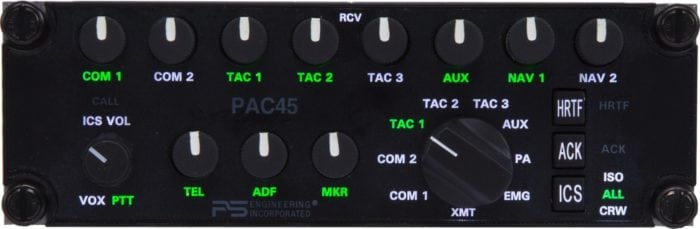 PS Engineering's PAC45 with Multi-Talker processing. Photo: PS Engineering.