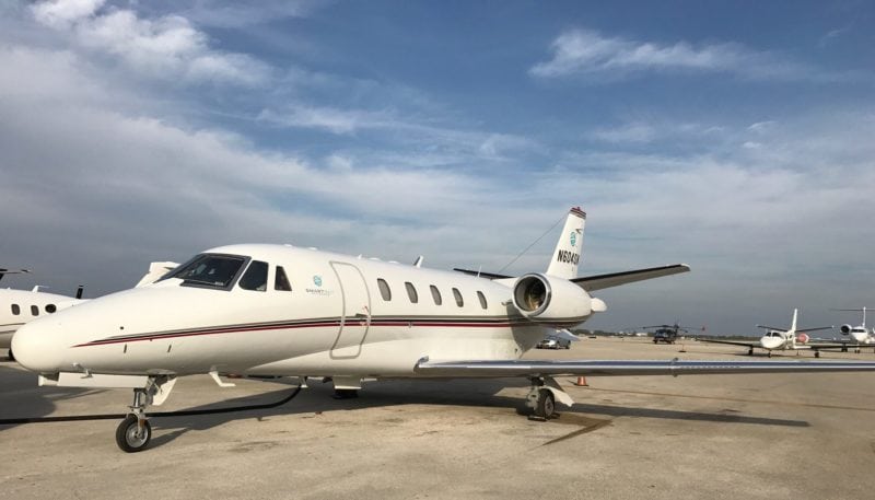 Cessna Citation Excel operated by SmartSky Networks. Photo: SmartSky Networks.