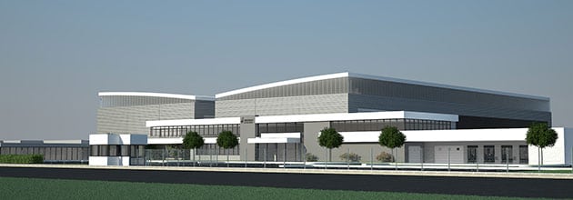 Rendering of the DFS Merignac facility