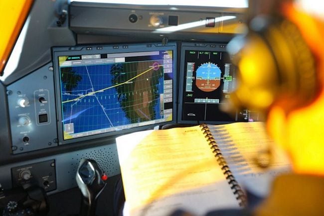 Airbus A350-1000 cockpit. Photo: Airbus.