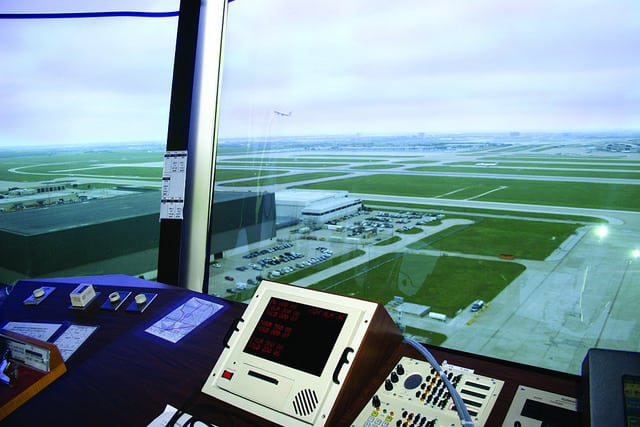 Dallas/Fort Worth (DFW) air traffic control tower. Photo: National Air Traffic Controllers Association (NATCA). 