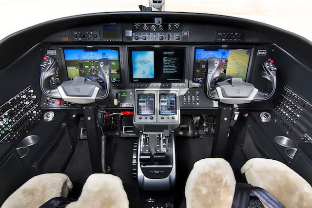 Cessna CJ3 cockpit. Photo: Textron Aviation.
