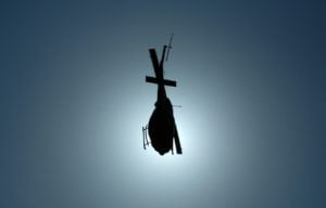 helicopter silhouette