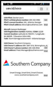 Southern Company Drone ID