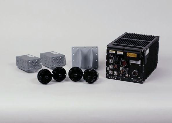 The AN/APR-39D(V)2 is a small, lightweight digital radar warning receiver and electronic warfare management system that provides 360-degree coverage to detect and identify radio frequency threats to an aircraft. Photo courtesy of Northrop Grumman.