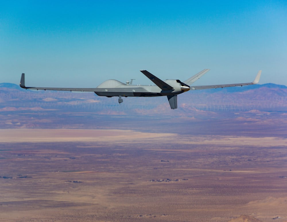 SkyGuardian. Photo courtesy of General Atomics Aeronautical Systems Inc.