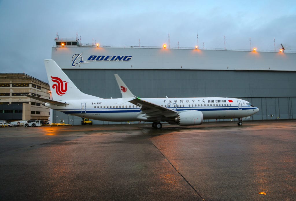 737 Max 8 Air China