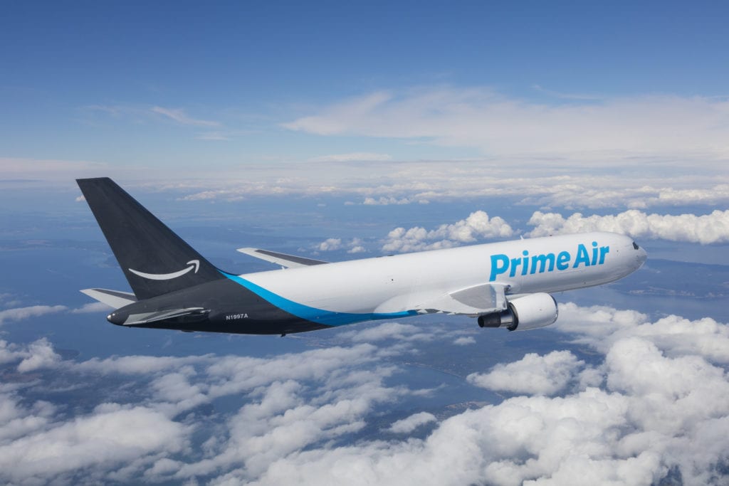 Amazon Prime Air Boeing 767. (Chad Slattery/Amazon)