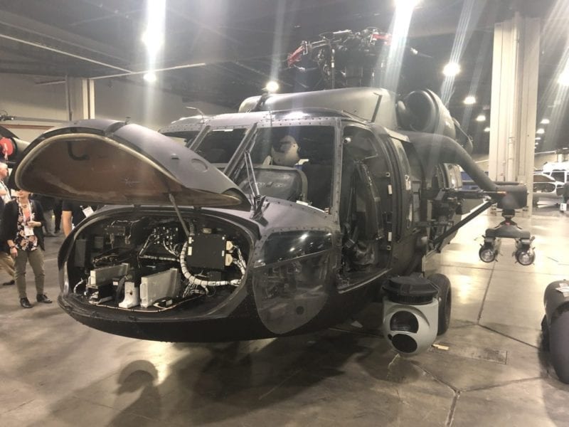UH-60A helicopter upgraded by Sierra Nevada Corp.
